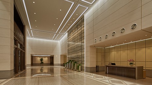 北京TFC大堂透视